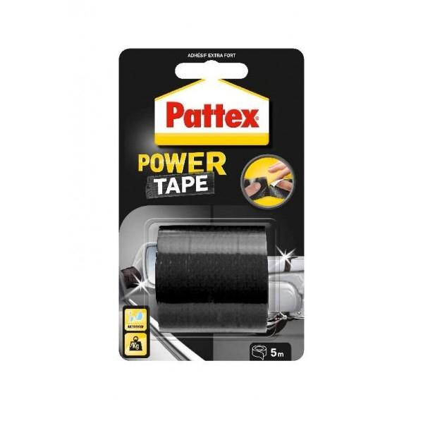 Adhésif super puissant - Power Tape Pattex noir L5M - Résistant à l'eau et aux intempéries_0