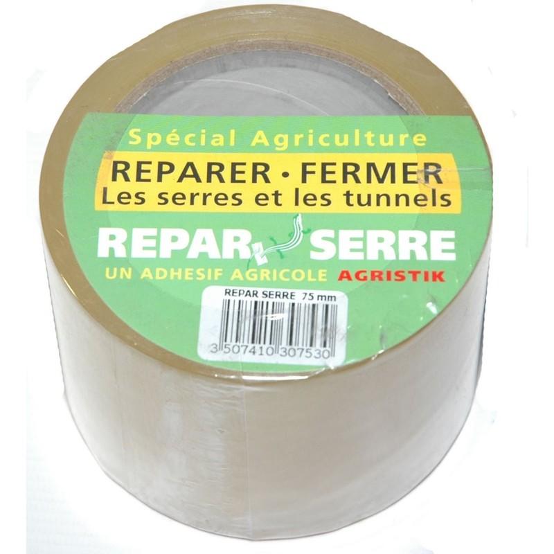 Ruban Réparation Serre 10cm X 20m Polyéthylène Transparent - Étanchéité Bâche Tente