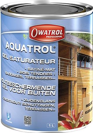 Aquatrol - Saturateur à l'eau gélifié pour bois - Protection transparente mate aspect huilé_0