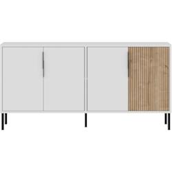 Buffet 4 portes en aggloméré Callia Hanah Home - blanc 8684283803774_0