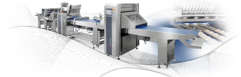 Easyline - Ligne compacte de maquillage pâtissier pour petites et moyennes boulangeries avec guillotine motorisée et commande intuitive_0