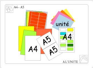 Étiquettes codes à barres - Planches A4 et A5 vierges ou imprimées pour applications industrielles_0