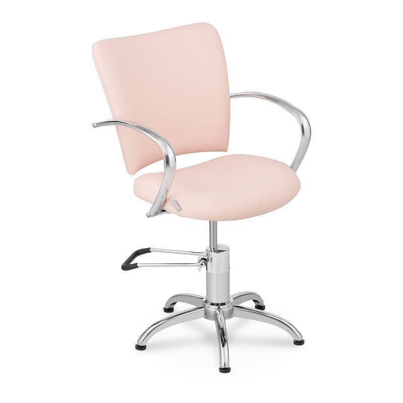 Fauteuil de coiffure rose - structure solide - jusqu'à 125 kg - réglable en hauteur - Physa 14_0007845_0