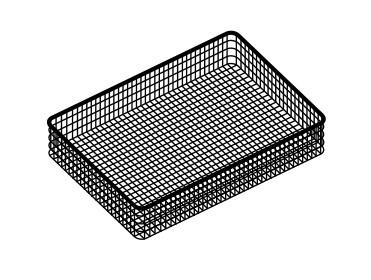 Panier en fil inox pour frites gn 2/1 - AFC021_0