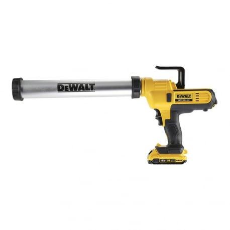 Pistolet à mastic 18 Volts 1 x 2Ah cartouche 310 ml et sachet 600 ml DEWALT | DCE580D1_0