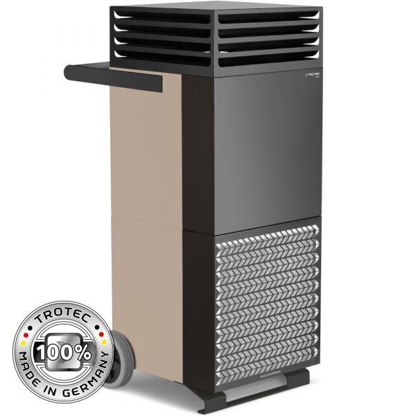 Purificateur d'air intérieur TAC M bronze/noir - Débit max 2200 m³/h - Filtration H14 et H13_0