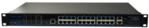 Switch manageable 24 ports 100mbs PoE - 2 ports 1 gbs 370W 1 SFP 250m_0