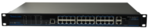 Switch manageable 24 ports PoE 100Mb/s - 370W - 2 ports Gigabyte - 1 connecteur SFP - Rackable 1U - 250m_0