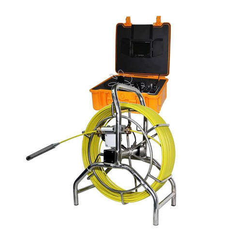 Système d'inspection vidéo de canalisation - Devixplorer 23 - mallette antichoc, caméra 105° avec LED, jonc 60m et enregistrement SD_0