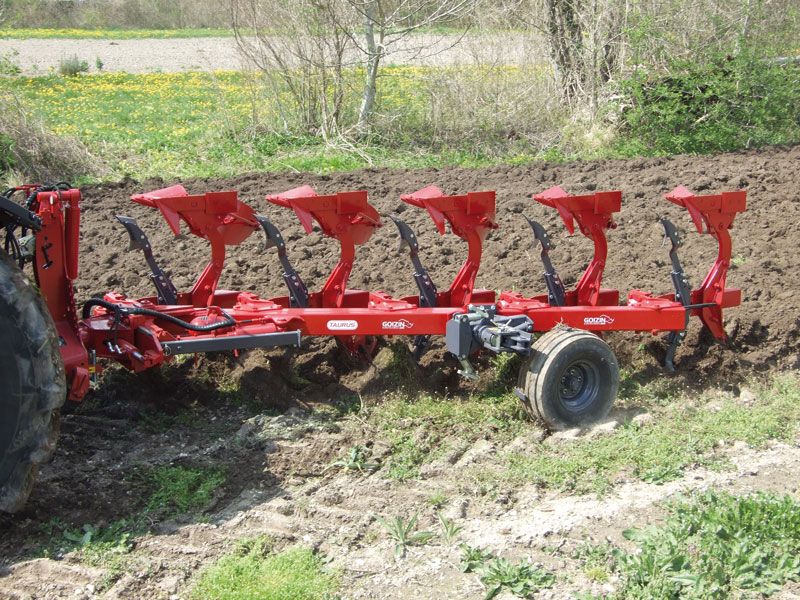 Taurus - Charrue agricole - Eurotechnics Agri - Réglage manuel, fusée pleine de 110 mm_0