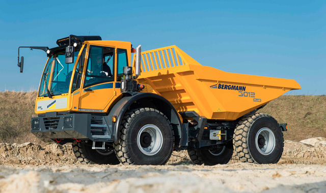 Tombereaux dumper bergmann 12 tonnes girabenne_0