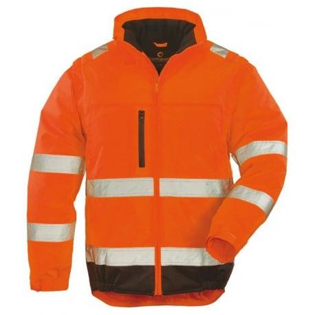 Veste 2 en 1 HI-WAY Xtra - polyester - orange et noire - Coverguard | 7HWXO_0