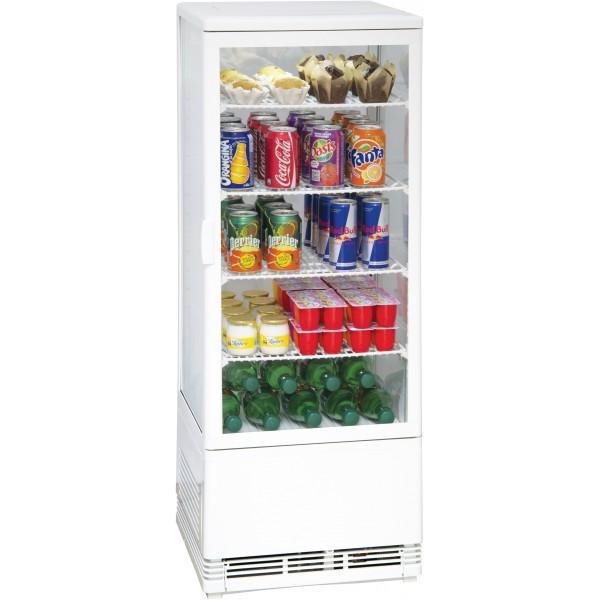 Vitrine réfrigérée positive 98 L, 160 W (Couleur: Blanche - Réf CVR98LB-4)_0