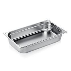 Bac GN 1/1 en Acier au nickel-chrome 13 L H 100 mm Was Germany - multi-matériau 7611 100_0