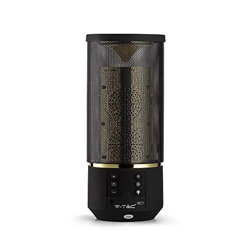 Enceinte portable V-TAC VT-6211 - Bluetooth - Effet lumineux flamme - TWS - 2x3W - Batterie 1200mAh_0