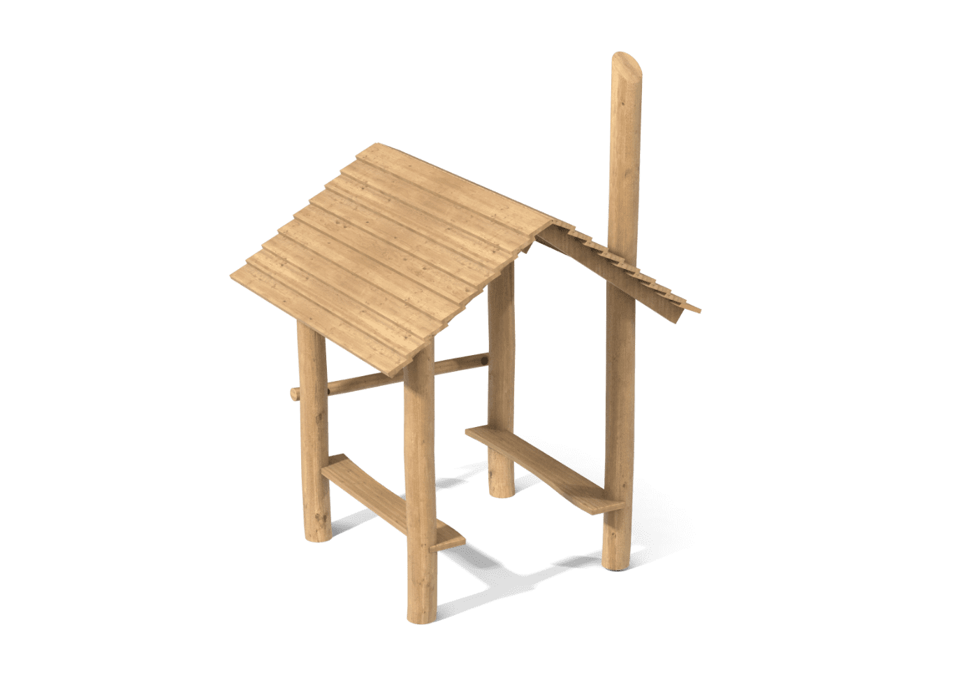 Aire de jeux Roy 5 - JROY05 - Structure en Robinier durable et sécurisée_0