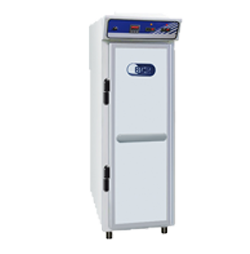 Armoire de fermentation viennoiserie 25 niveaux - tôle renforcée PVC - fermeture sans poignée_0