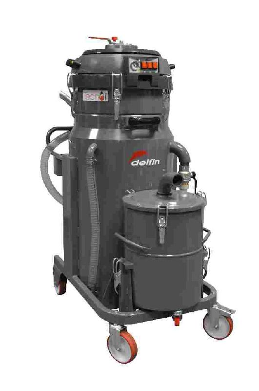 Aspirateur industriel huile et copeaux - Tecnoil 200 IF - 200L - 3kW - Puissance réglable_0