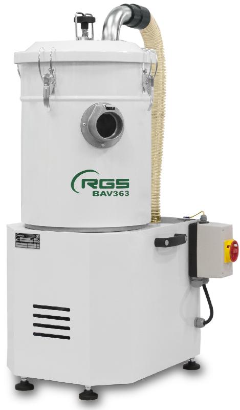 Aspirateur industriel BAV 363 - triphasé, silencieux et compact avec options inox_0