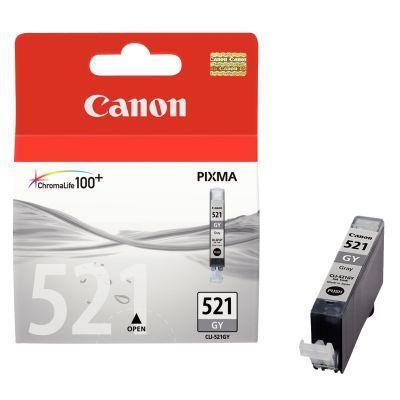 Cartouche jet d'encre Canon CLI-521 gris - Fabricant Canon - Référence CLI-521GY_0