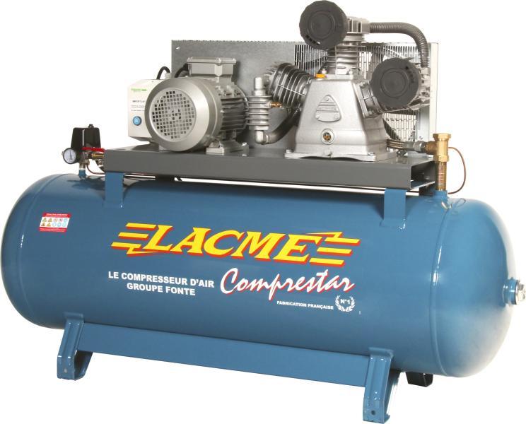 Compresseur 300 litres lacmé : comprestar 3042b sp/elv - 330461_0