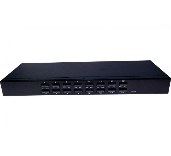 Dexlan KVM évolutif 16 ports VGA/PS2-USB - accès distant possible via module IP_0