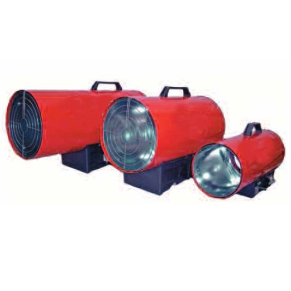 Générateur d'air chaud à gaz KID - portable, combustion directe, 10 à 80 kW, propane GPL_0
