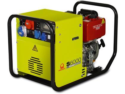 GROUPE ELECTROGÈNE 6.9 KVA PRAMAC DIESEL 400 V S6000