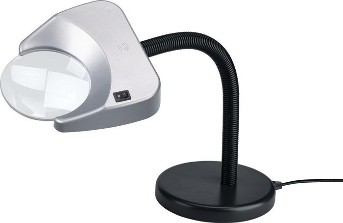 Lampe de loupe sur pied Tech-Line agrandissement 2x LED D. De lentille 120 mm SCHWEIZER_0