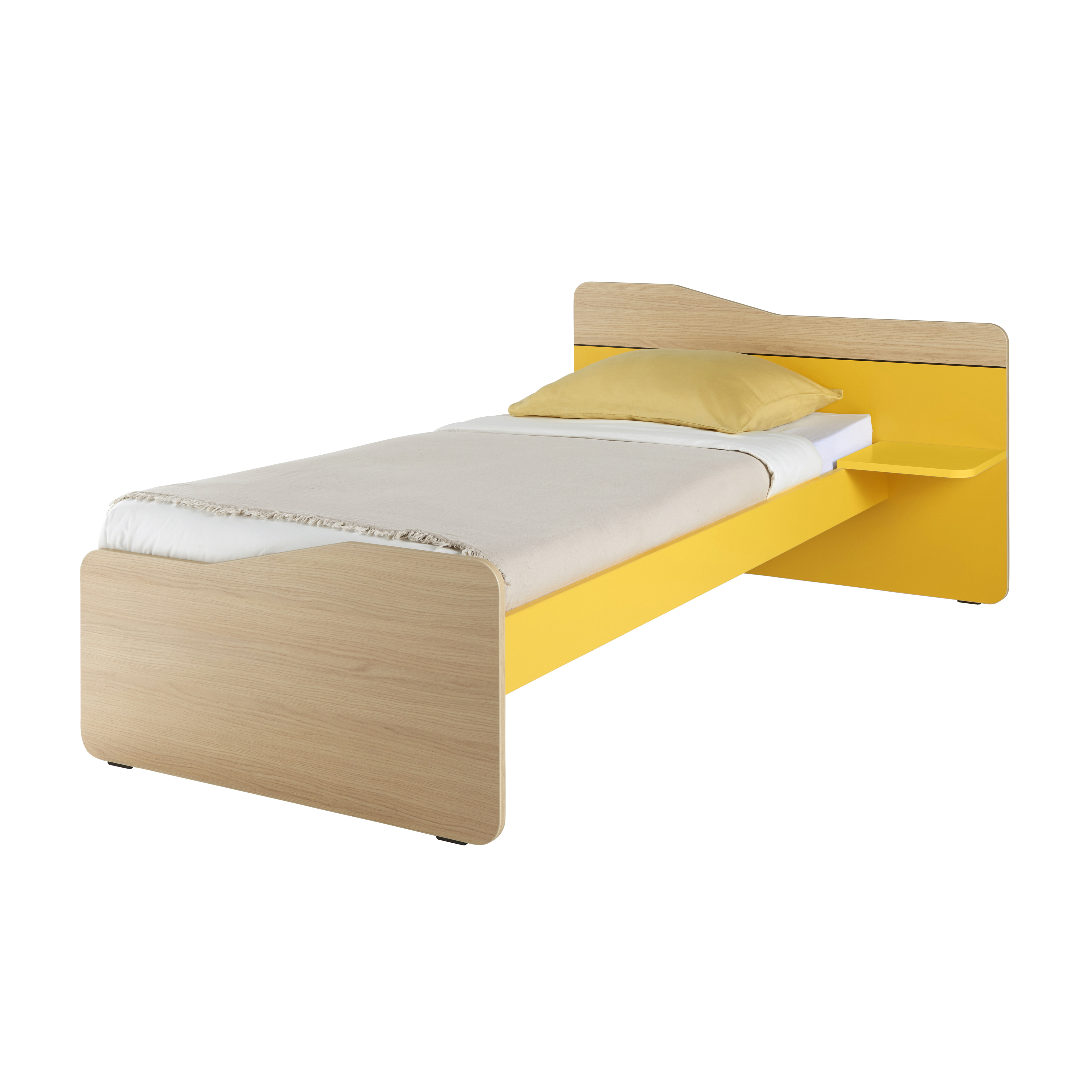 Lit modulable et robuste LISEOS - Gamme bois - Conforme aux normes PMR_0
