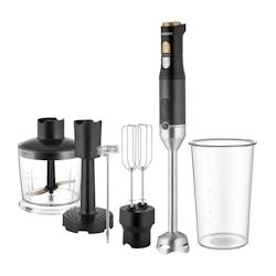 Mixeur Plongeant 6 En 1 - Sencor - Shb 6442bk - 1200 W - Technologie Titanium Quadblade - Noir - 8590669346288_0