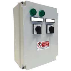 Pour triphasé coffret électrique 2 vitesses avec interrupteur groupe extraction - CF-MET/3T_0