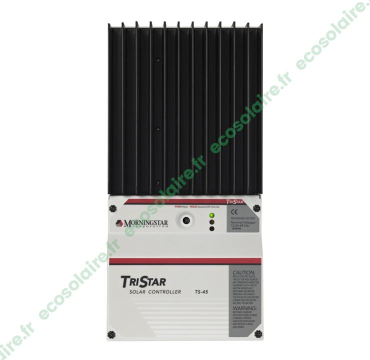 Régulateur de charge solaire TRISTAR TS-45 - 45A - 12/24/48V - MORNINGSTAR - PWM_0