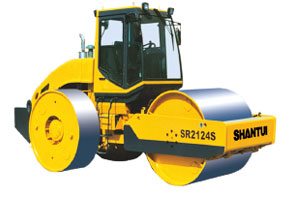 Rouleau compresseur 24t - Shantui SR2124S - grands tambours, direction hydraulique_0