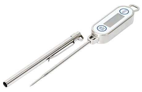 THERMOMÈTRE INOX DE POCHE AVEC SONDE IP65 -50 À +200°C