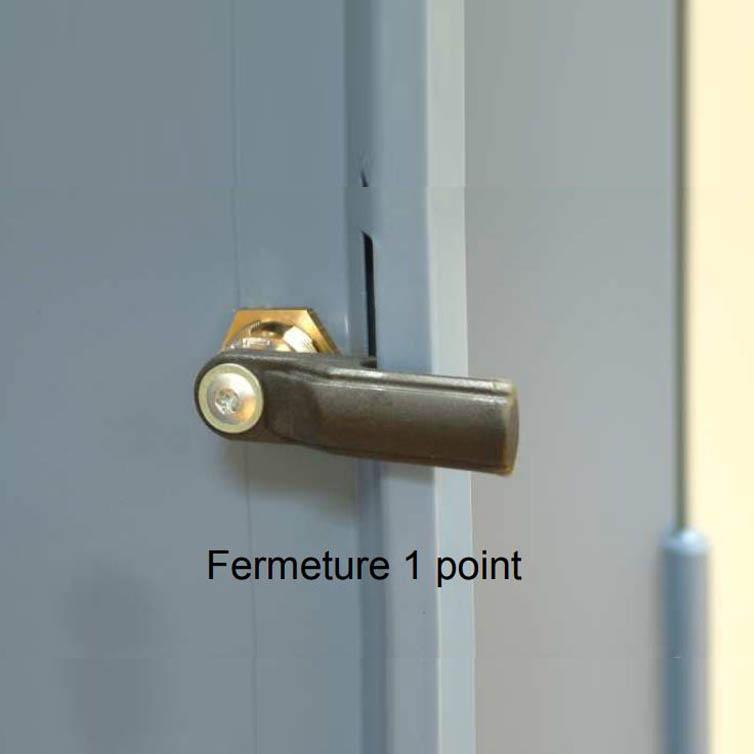 Vestiaire industrie propre Vivat L30 - 1 casier avec socle mécano-soudé et serrure_0