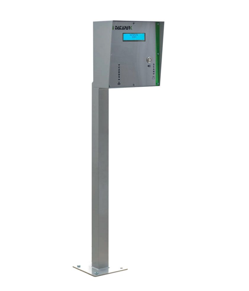 Zlcd - borne de paiement parking - hub parking - avec lecteur de proximité et de code-barres_0