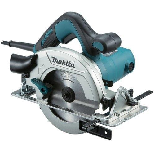 Scie circulaire Makita HS6601J - diamètre 165 mm, 1010W, coupe précise 54,5 mm - poignée SoftGrip_0