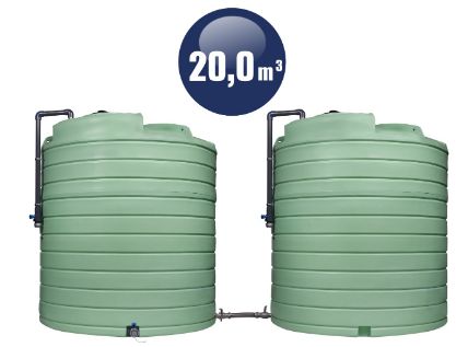 Agro Tank Multi - cuve engrais liquide Swimer - capacité 20 000 L - simple paroi - trappe d'inspection et équipements inclus_0