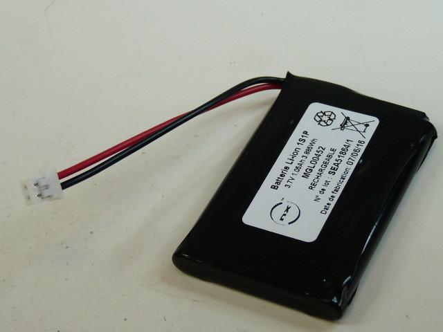 Batterie médicale 1s1p st1 f70 3.6v 1.05ah jst_0