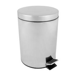 García de Pou Garcia de Pou 1 Unités - Poubelle À Pédale Avec Réceptacle Intérieur 5 L Ø 20,5X28 Cm Argente Inox - inox 162.29_0