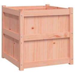 Helloshop26 - Jardinière bac lit surélevé plantes fleurs terrasse jardin 60 x 60 x 60 cm bois massif douglas marron 02_0037724 - 3000213946420_0
