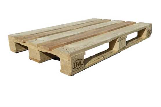 Palette en bois Europe EPAL d'occasion - Dimensions 800 x 1200 x 146 mm - EUROCC - Compatible usage intensif_0