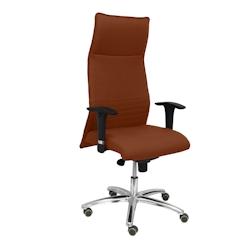PIQUERAS Y CRESPO albacete xl fauteuil de direction tissu bali coloris marron (avec mousse viscoelastique)(possibilite de siege sur mesure) - marron m_0