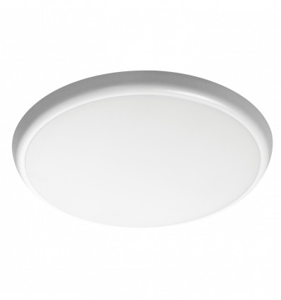 Plafonnier valgus IP54 LED SMD 18W 4000K blanc - Polycarbonate - Diamètre 300mm - Classe II_0