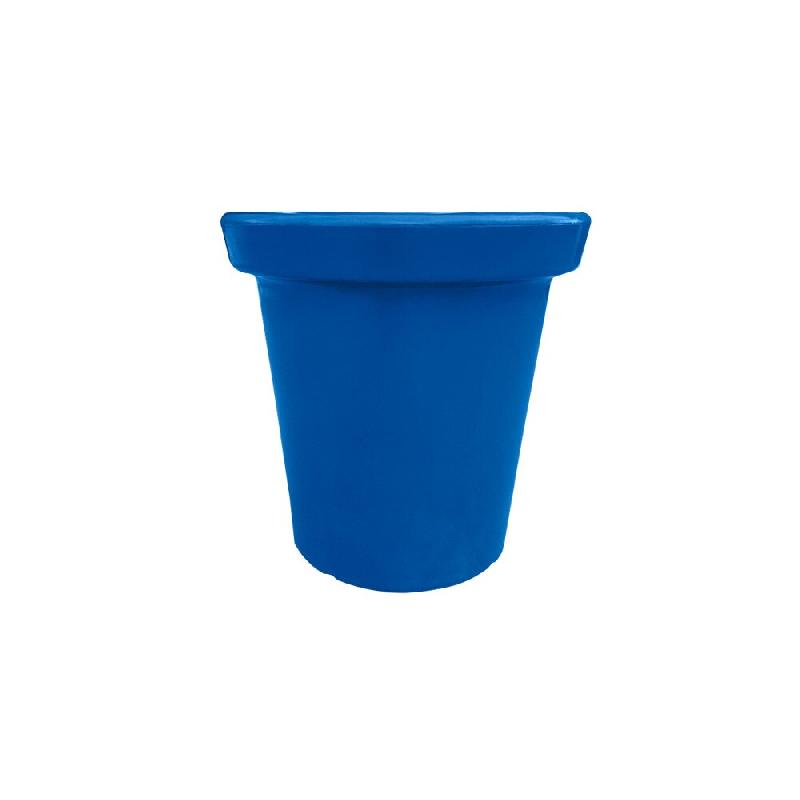 PLAST'UP ROTOMOULAGE Pot de fleurs rond xxl delight 200l - BLEU - bleu 0750122556106_0