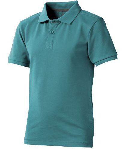 Polo manches courtes enfant Calgary - 100% coton 200 g/m² - Col et poignets en tricot plat_0