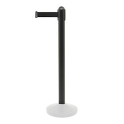 Securit®  TrafficMaster Base Black - Base pour poteau d'acceuil Noir - noir inox RS-RT-BL-C8_0