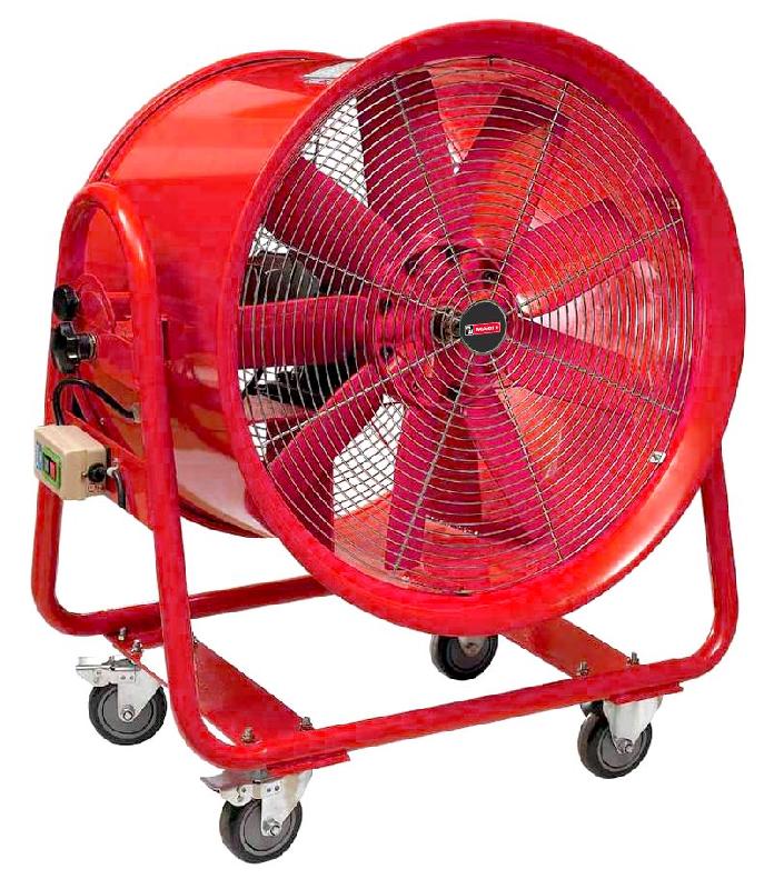 Ventilateur extracteur mobile 400mm - 550W 380V MW Tools MV400R3_0