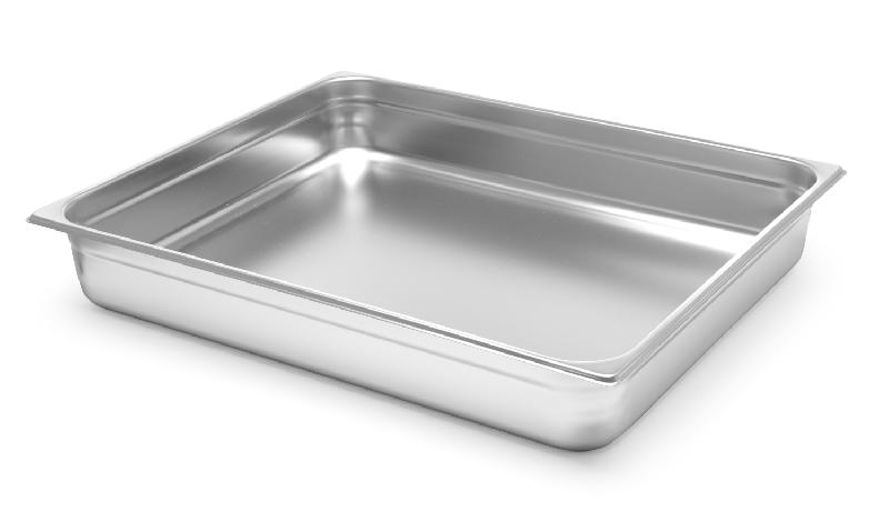 Bac gastronorme 2/1 inox - 58 litres - 0,8 mm d'épaisseur - 801109_0